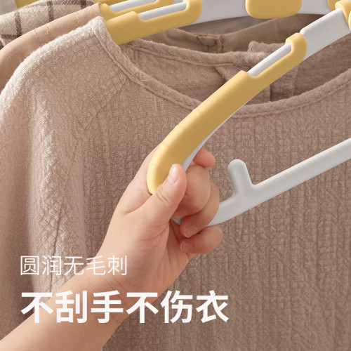 懶角落兒童衣架嬰兒掛衣撐寶寶伸縮小孩中大童家用晾衣架 懶角落兒童衣架嬰兒掛衣撐寶寶伸縮小孩中大童家用晾衣架