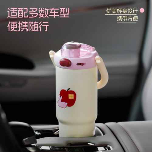 希樂保溫杯萌趣粉兔系列時尚可攜式男女學生可愛杯子拎拎壺雙飲杯 希樂保溫杯萌趣粉兔系列時尚可攜式男女學生可愛杯子拎拎壺雙飲杯