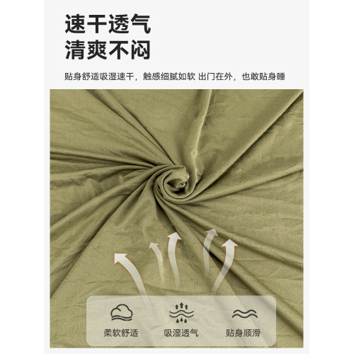 憨客戶外隔髒睡袋旅行出差酒店防髒床單露營徒步輕量化睡袋內膽