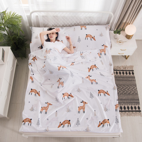 水洗真絲旅行隔髒睡袋成人酒店賓館防髒薄床單被套可攜式旅遊用品