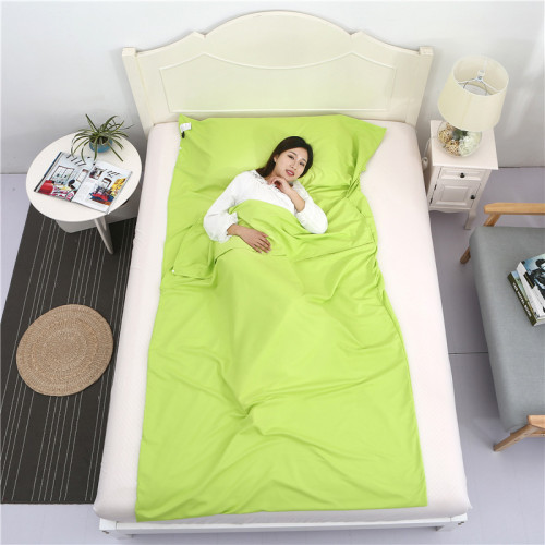 戶外旅行睡袋酒店賓館出差可攜式成人單雙人臥鋪床單被套隔髒睡袋