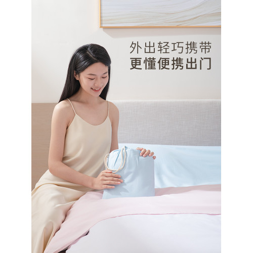 全棉酒店隔髒睡袋旅行床單被套可攜式純棉一次性床品床上四件套