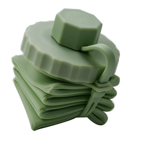 運動矽膠折曡水壺運動騎行水壺戶外可攜式矽膠水壺食品級可折曡