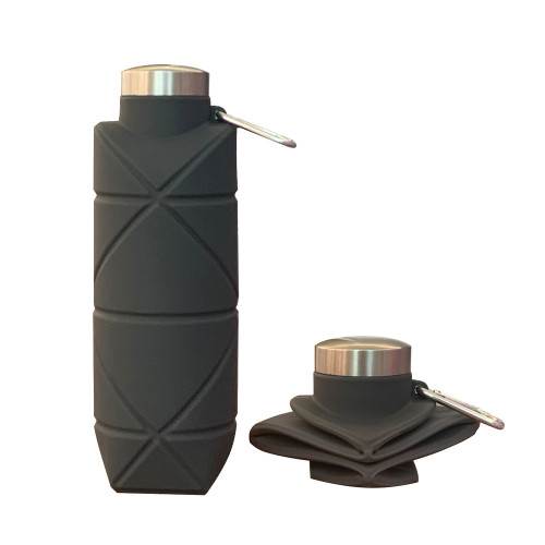 鉑金矽膠菱形折疊水壺Platinum silicone diamond folding kettle
