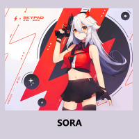 斯凱派SkyPAD 3.0 ORIGINAL SORA鋼化玻璃滑鼠墊電競遊戯FPS專用