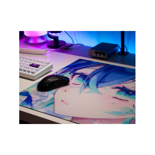 Kanami minami二次元鋼化玻璃滑鼠墊電競遊戯女生可愛FPS專用超大