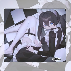 知鬱DYSPHORIA Maid Yuri二次元鋼化玻璃滑鼠墊電競遊戯FPS專用大