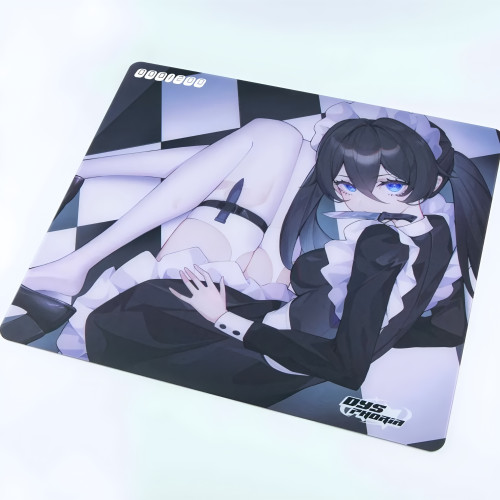 知鬱DYSPHORIA Maid Yuri二次元鋼化玻璃滑鼠墊電競遊戯FPS專用大