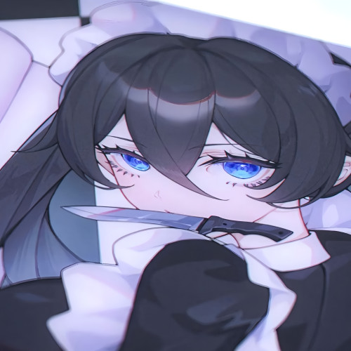 知鬱DYSPHORIA Maid Yuri二次元鋼化玻璃滑鼠墊電競遊戯FPS專用大