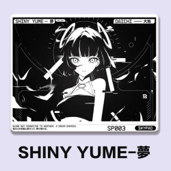 斯凱派SkyPAD 3.0 SHINY YUME鋼化玻璃滑鼠墊大號電競遊戯FPS專用