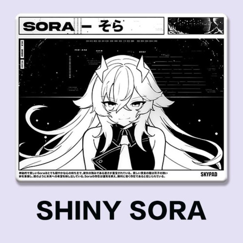 斯凱派SkyPAD 3.0 SHINY YUME鋼化玻璃滑鼠墊大號電競遊戯FPS專用