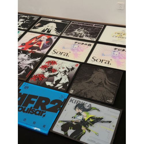 WALLHACK沃哈克SP004 ARCADE TWINS玻璃滑鼠墊電競遊戯FPS專用大