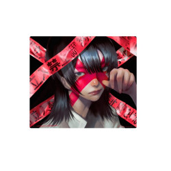 Kanami SAI II二次元鋼化玻璃滑鼠墊桌墊辦公電競遊戯FPS專用超大
