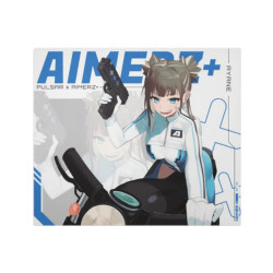 派世Pulsar Aimerz Ayane玻璃滑鼠墊桌墊辦公電競遊戯FPS專用大號