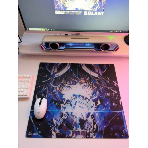 WALLHACK沃哈克SP004引力YUME鋼化玻璃滑鼠墊電競遊戯FPS專用超大