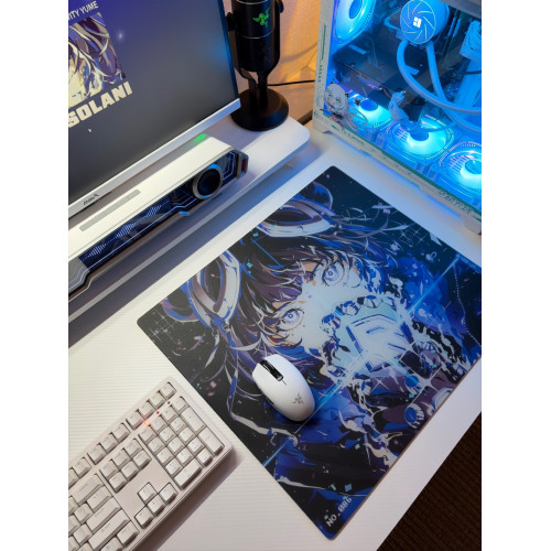 WALLHACK沃哈克SP004引力YUME鋼化玻璃滑鼠墊電競遊戯FPS專用超大