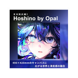 Kanami Hoshino星野二次元鋼化玻璃滑鼠墊大電競遊戯FPS專用女生