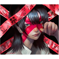 KANAMI SAI II二次元鋼化玻璃滑鼠墊大號桌墊辦公電競遊戯FPS專用
