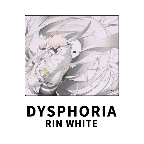 知鬱DYSPHORIA RIN二次元鋼化玻璃滑鼠墊桌墊辦公電競遊戯FPS專用