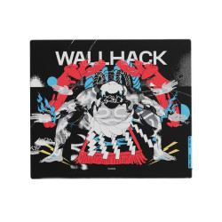 WALLHACK沃哈克SP005 WOK22鋼化玻璃滑鼠墊桌墊辦公FPS專用超大號