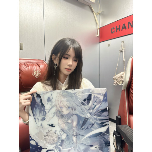 BehreGaming【蝶】微蝕刻塗層鋼化玻璃滑鼠墊電競遊戯FPS專用大號