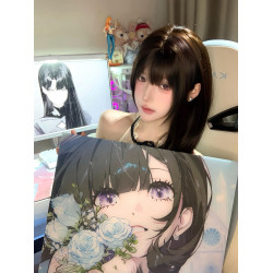 RiverMuse 《摯》二次元鋼化玻璃滑鼠墊女生電競遊戯FPS專用大號