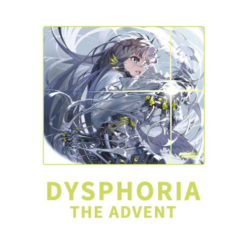 知鬱DYSPHORIA Rin the advent塗層玻璃滑鼠墊電競遊戯FPS專用大