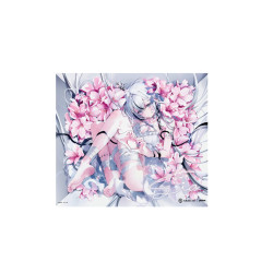 派世Pulsar × AMICIS二次元鋼化玻璃滑鼠墊女生電競遊戯FPS專用