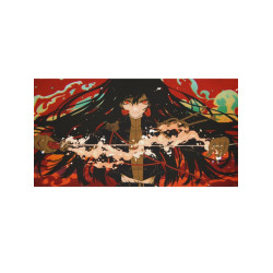 Abyssgaming【Daimon】紅玉鋼化玻璃滑鼠墊超大號電競遊戯FPS專用