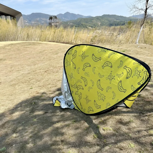 春遊露營裝備一鍵開合小帳篷戶外折疊可攜式遮陽篷自動速開公園野餐