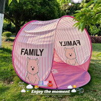 春遊帳篷戶外露營免搭建一鍵開合速開可折曡防風防雨加厚防曬帳篷