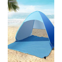 免搭一秒速開2-3人戶外室內防曬遮陽防雨休閒沙灘CQ帳篷小型