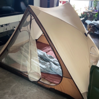 室內帳篷大人可睡覺防蚊遮光雙人床上自動客廳成人打地鋪三角帳篷