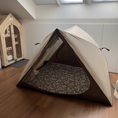 室內帳篷大人可睡覺防蚊遮光雙人床上自動客廳成人打地鋪三角帳篷