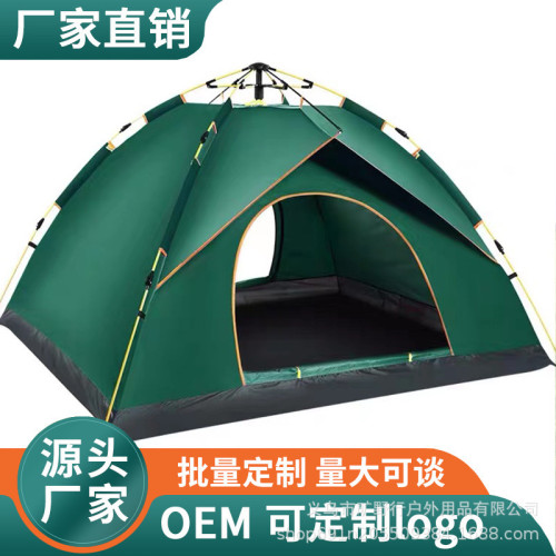 帳篷戶外露營沙灘可攜式折疊全自動速開公園野營全套加厚防雨
