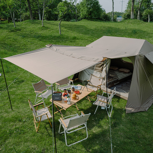 Naturehike挪客Village 6.0屋脊2代速開帳篷戶外露營防雨小屋帳