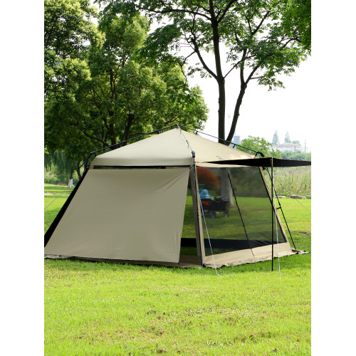 步林GuideSeries戶外防蚊蟲帳篷半自動速開涼棚天幕防風防紫外線