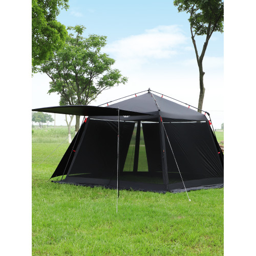 步林GuideSeries戶外防蚊蟲帳篷半自動速開涼棚天幕防風防紫外線