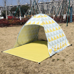 1秒速開免搭兒童遮陽防曬防紫外線帳篷可攜式易折疊公園海邊沙灘蓬