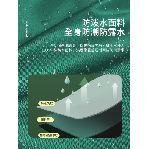 帳篷戶外露營折疊可攜式野營過夜全自動速開防雨加厚防曬裝備全套