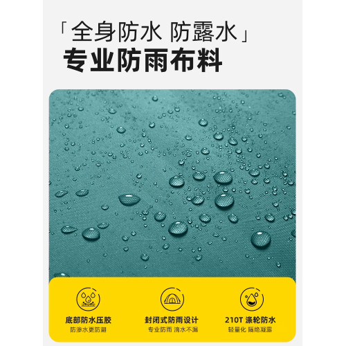 德國露營帳篷戶外折疊可攜式野營地防雨加厚全套裝備自動速開帳篷