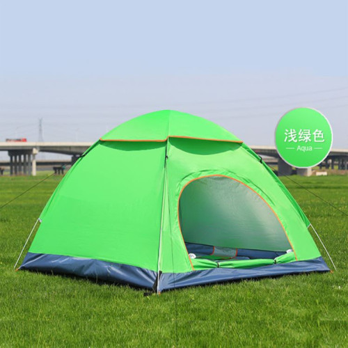 扉侶 戶外野營折疊全自動帳篷3-4人沙灘簡易速開雙人