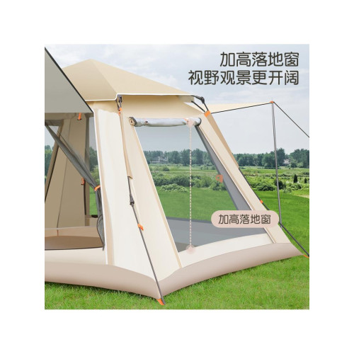 帳篷戶外全自動加厚速開防風暴雨公園野外露營可攜式可折疊帳防曬
