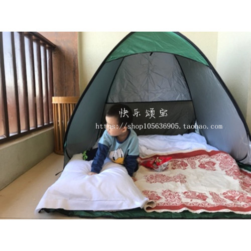 速開釣魚沙灘帳室內兒童小孩帳篷家庭野餐遮陽全自動戶外海邊防曬