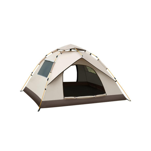 春遊可攜式帳篷單人雙人野營野餐3-4人戶外露營折曡自動簡易速開