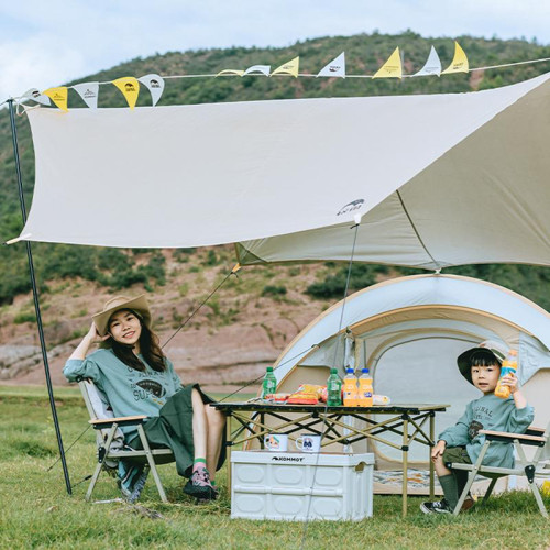 牧徹KOMMOT秒搭速開全自動免搭建帳篷戶外防雨防曬露營天幕公園帳