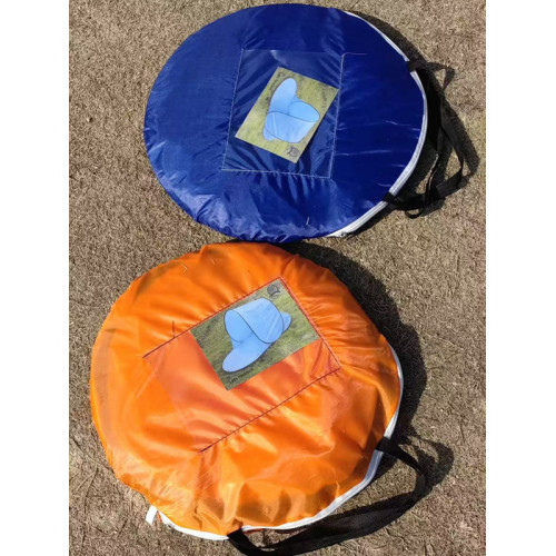 戶外帳篷新款單人休閒速開免搭建防曬遮陽沙灘單層帳篷