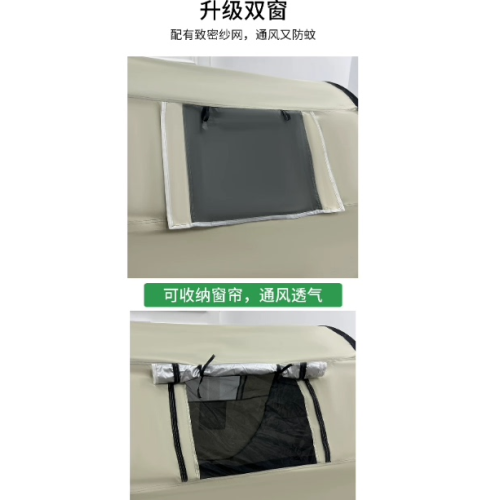 免搭建速開帳篷戶外露營可攜式折疊遮陽防風防曬塗層加厚野營手拋帳