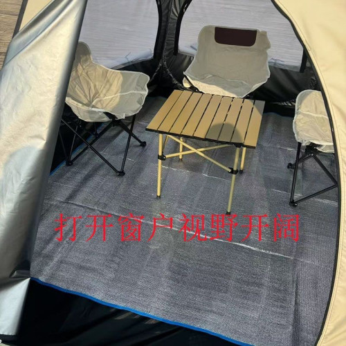 六角帳篷戶外野營露營過夜速開免折疊免搭帳篷可攜式防曬防蟲遊