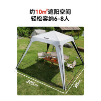 我飛穹頂帳篷戶外露營黑膠防曬遮陽免搭建自動天幕懶人速開可攜式